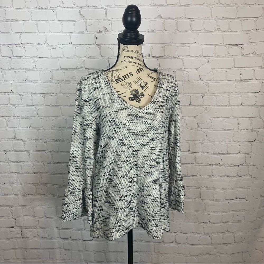 Ann Taylor LOFT Outlet Women Gray Pullover Sweater Extra small